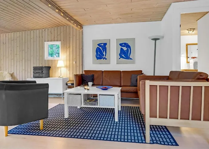 度假居 Three-bedroom Vaeggerlose With A Fireplace 08 Bøtø By