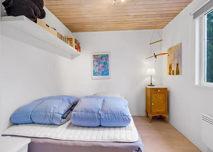 度假居 Three-bedroom Vaeggerlose With A Fireplace 08 Bøtø By